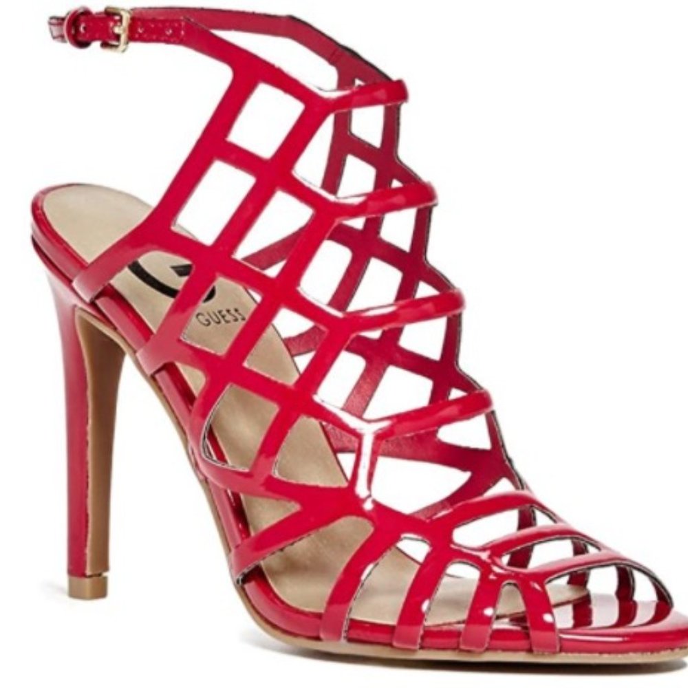 G by GUESS Berrit Caged Dress Sandals